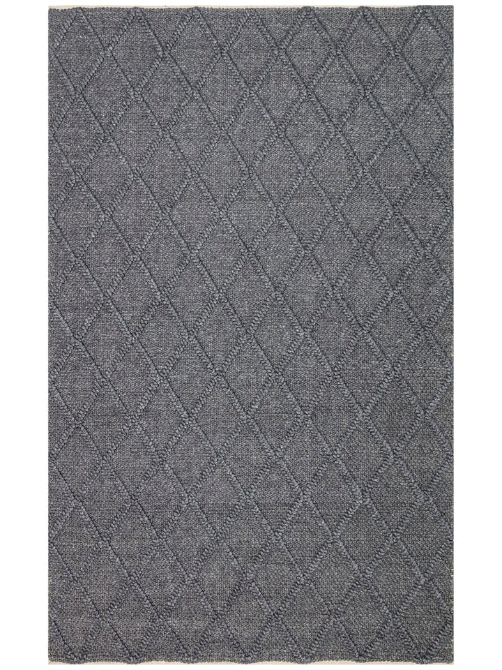 Woolstar 100% Natural Sweater Patterned Living Room Hallway Entrance Hand Woven Knitted Carpet DIAMONDANT