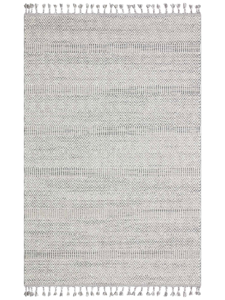 Ole Series Wicker Woven Living Room Hall Hallway Entrance Kitchen Modern Scandinavian Carpet 01 GREY
