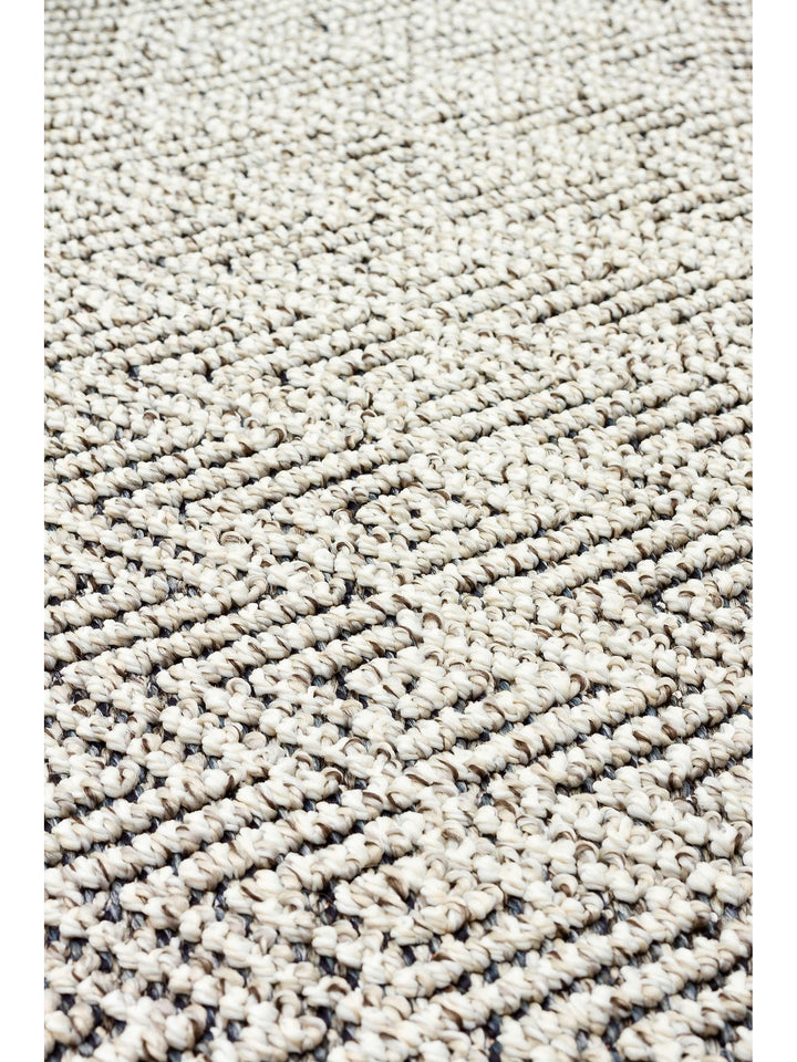 Ole Series Wicker Woven Living Room Hall Hallway Entrance Kitchen Modern Scandinavian Carpet 01 GREY