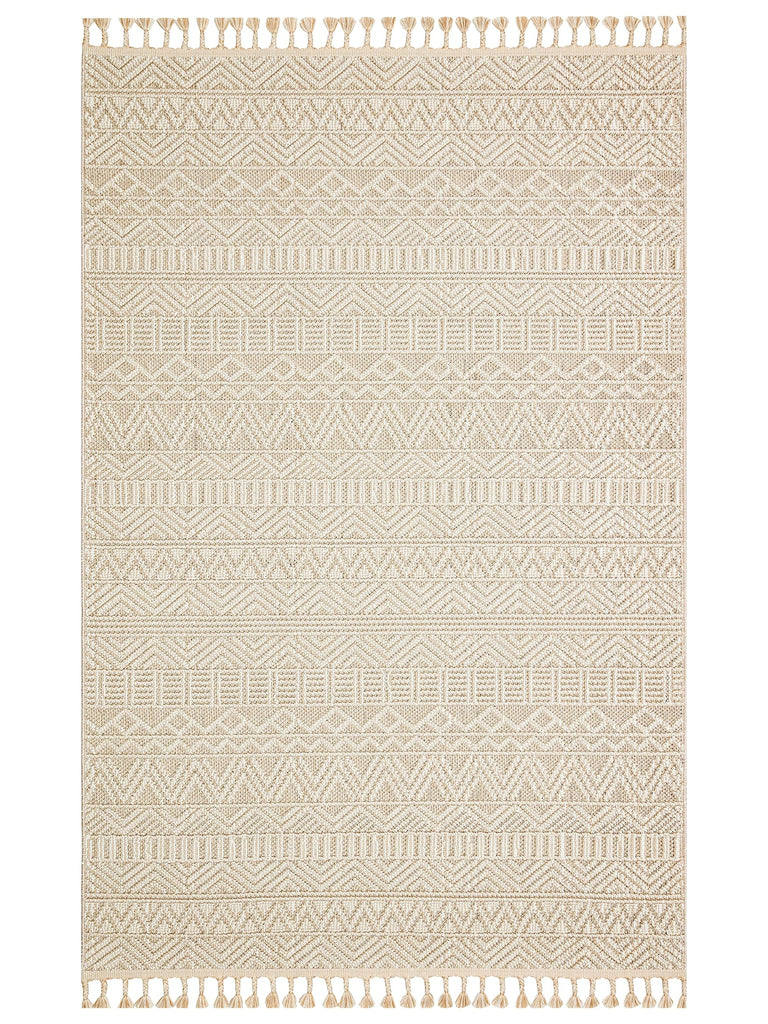 Ole Series Wicker Woven Living Room Hall Hallway Entrance Kitchen Modern Scandinavian Carpet 14 BEIGE