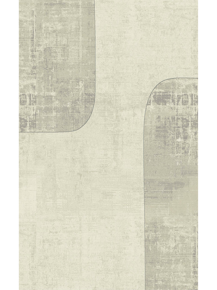 Monza Geometric Patterned High Quality Tight Woven Bright Modern Living Room Carpet 01 CREAM GREY