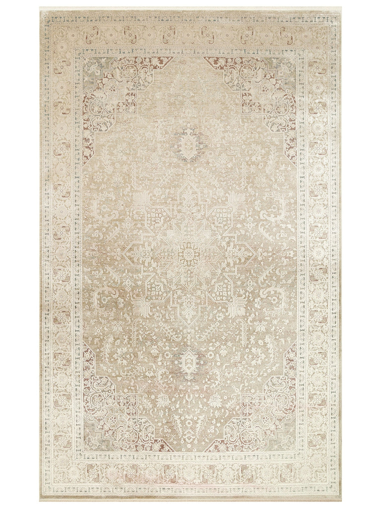 Golden Series 100% Natural Soft Textured Vintage Inspired Tightly Woven Living Room Carpet 02 BEIGE