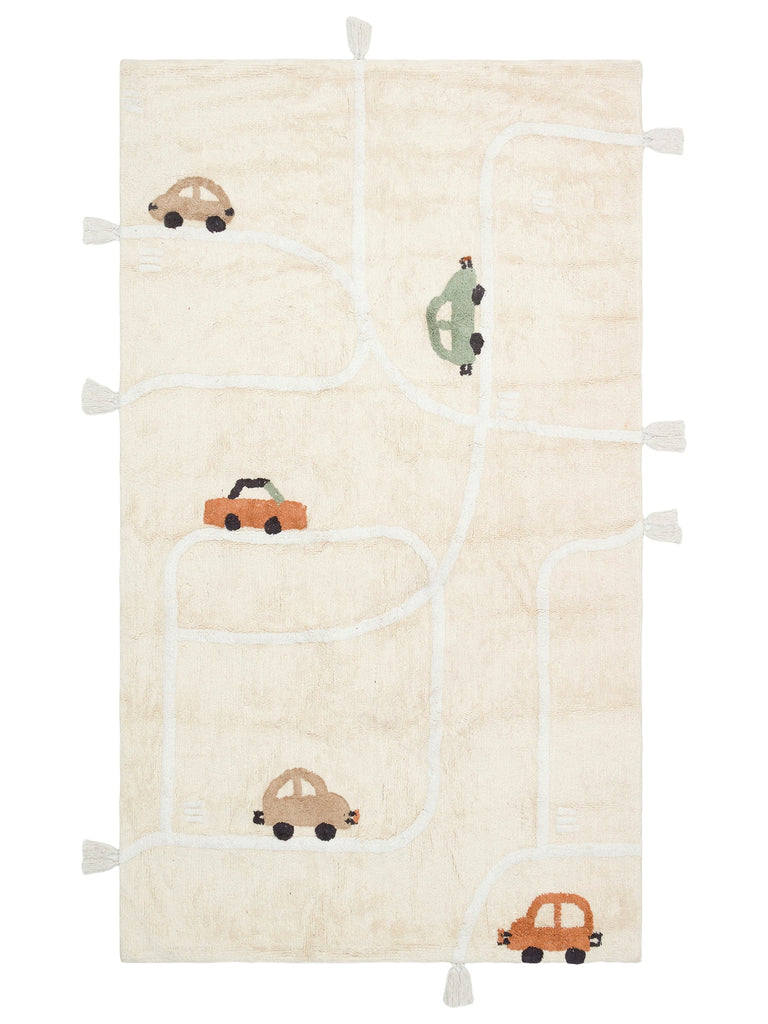 Cotton Baby 100% Natural Cotton Washable Non-Slip Based Baby Rug 09 MULTY XXW