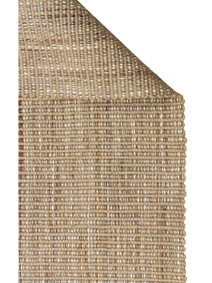 Kenitra Jute Blend Double Sided Living Room Corridor Entrance Kitchen Balcony Modern Rug 01 BEIGE