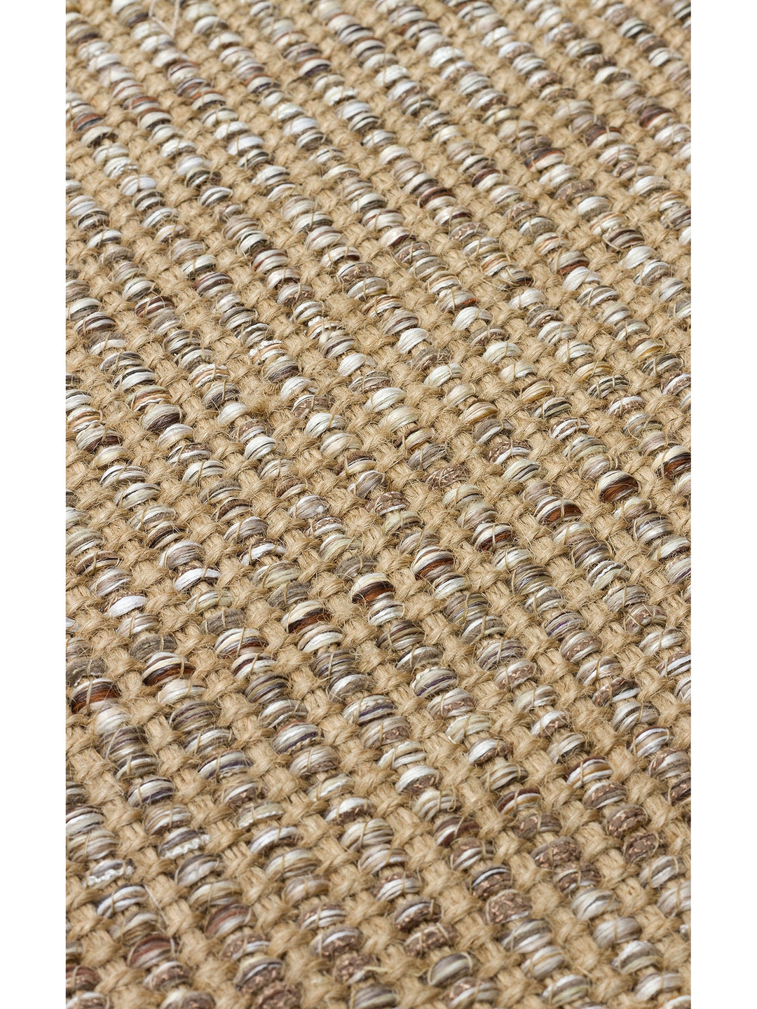 Kenitra Jute Blend Double Sided Living Room Corridor Entrance Kitchen Balcony Modern Rug 01 BEIGE