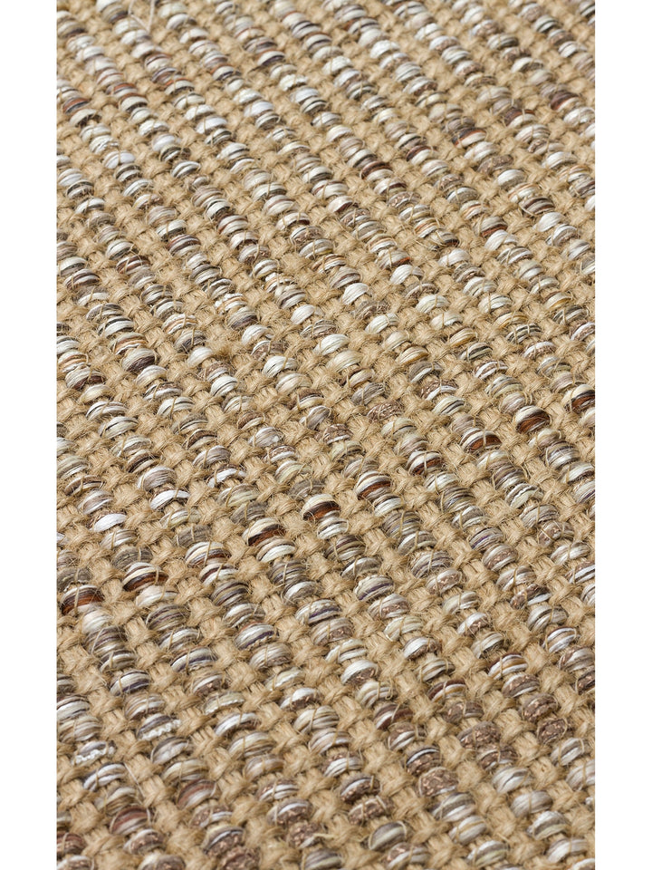 Kenitra Jute Blend Double Sided Living Room Corridor Entrance Kitchen Balcony Modern Rug 01 BEIGE
