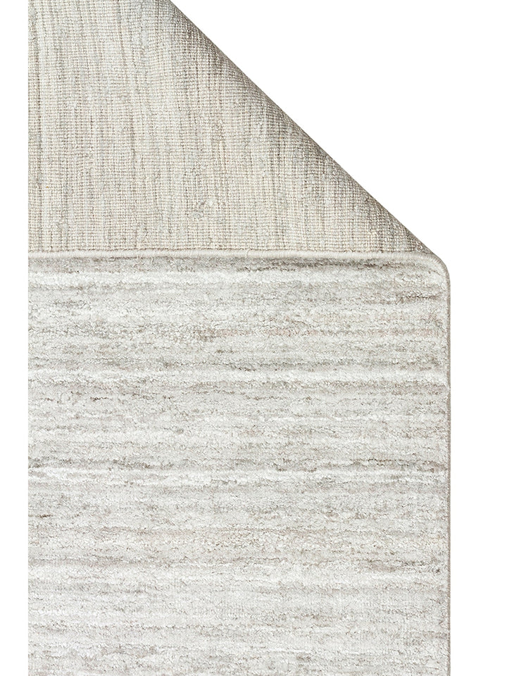 Amore Series 100% Natural Banana Silk Viscose and Wool Blend Living Room Hand Woven Carpet BEIGE