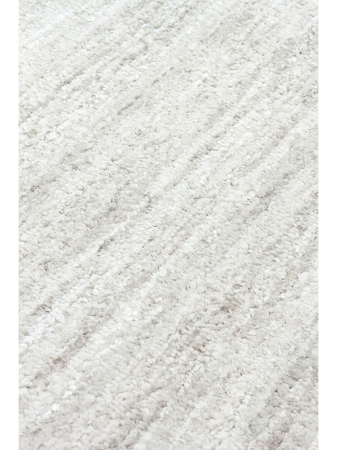 Amore Series 100% Natural Banana Silk Viscose and Wool Blend Living Room Hand Woven Carpet BEIGE