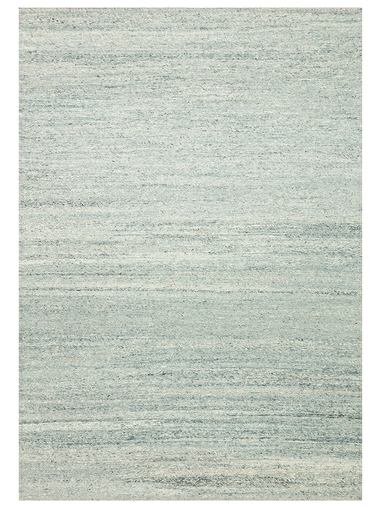 Paglia Series 100% Natural New Zealand Wool Sumac Knot Hand Woven Living Room Carpet BLUE