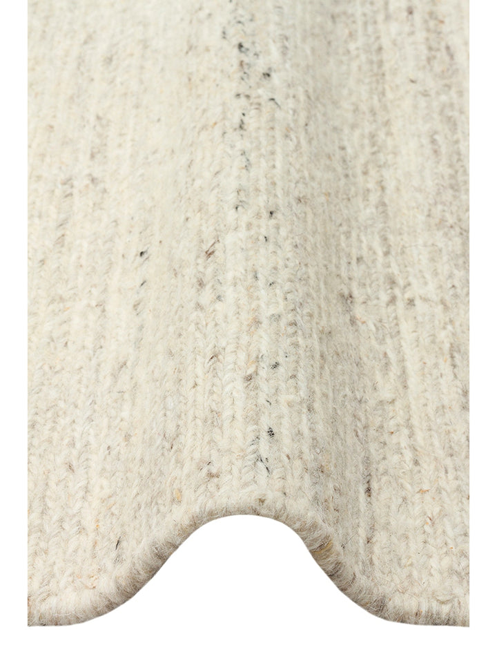 Paglia Series 100% Natural New Zealand Wool Sumac Knot Hand Woven Living Room Carpet IVORY