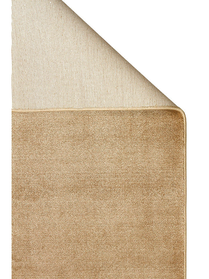 Queen Series 100% Natural Viscose Bright Modern Handmade Living Room Carpet BEIGE
