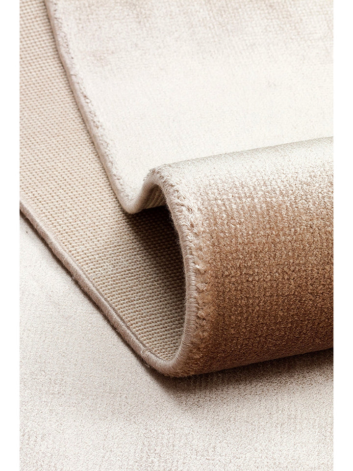 Queen Series 100% Natural Viscose Shiny Modern Handmade Living Room Carpet VISON