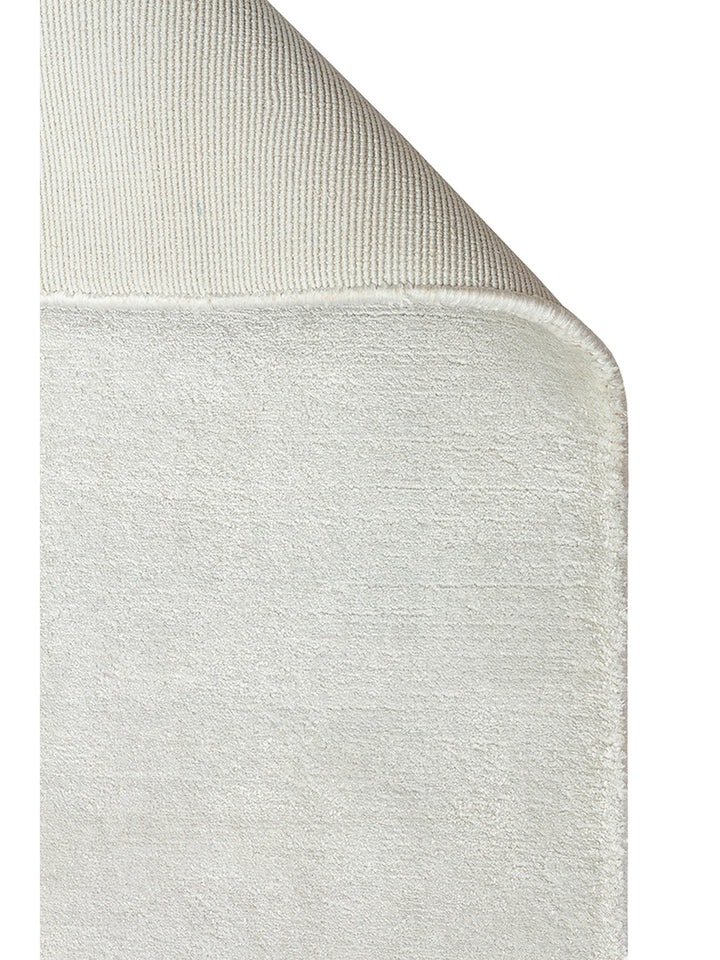 Victoria Series 100% Natural Viscose Hand Woven Simple Modern Living Room Sitting Room Bedroom Carpet SILVER