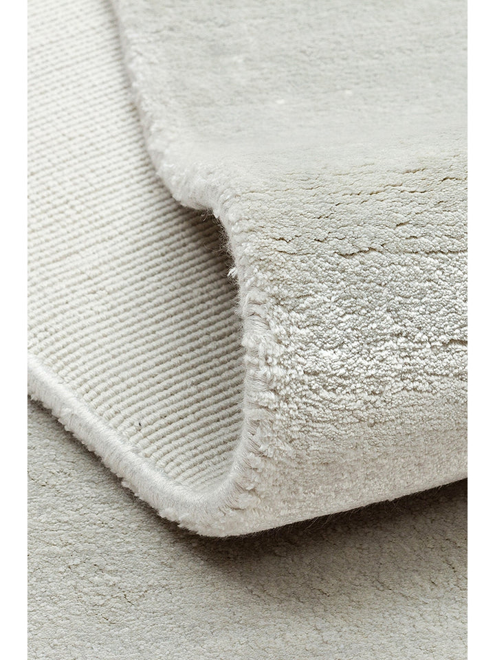 Victoria Series 100% Natural Viscose Hand Woven Simple Modern Living Room Sitting Room Bedroom Carpet SILVER
