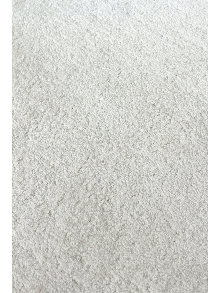 Victoria Series 100% Natural Viscose Hand Woven Simple Modern Living Room Sitting Room Bedroom Carpet SILVER