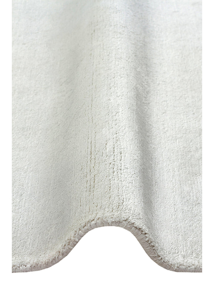 Victoria Series 100% Natural Viscose Hand Woven Simple Modern Living Room Sitting Room Bedroom Carpet SILVER