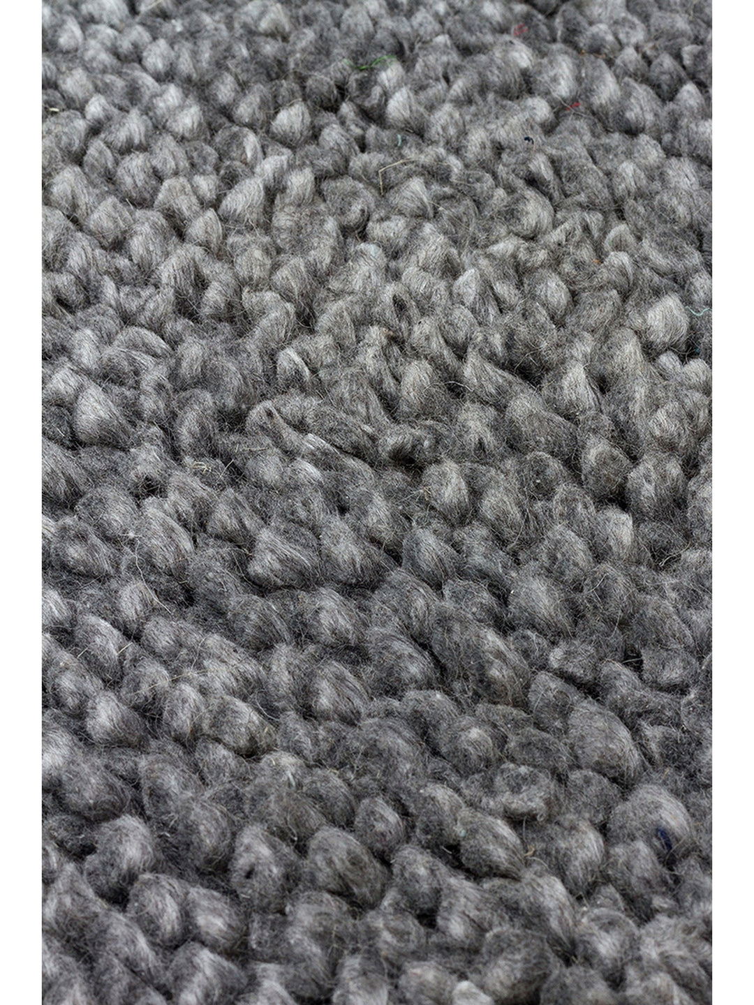 Kanin Series Hand Woven Shaggy Soft Living Room Sitting Room Bedroom Carpet GREY
