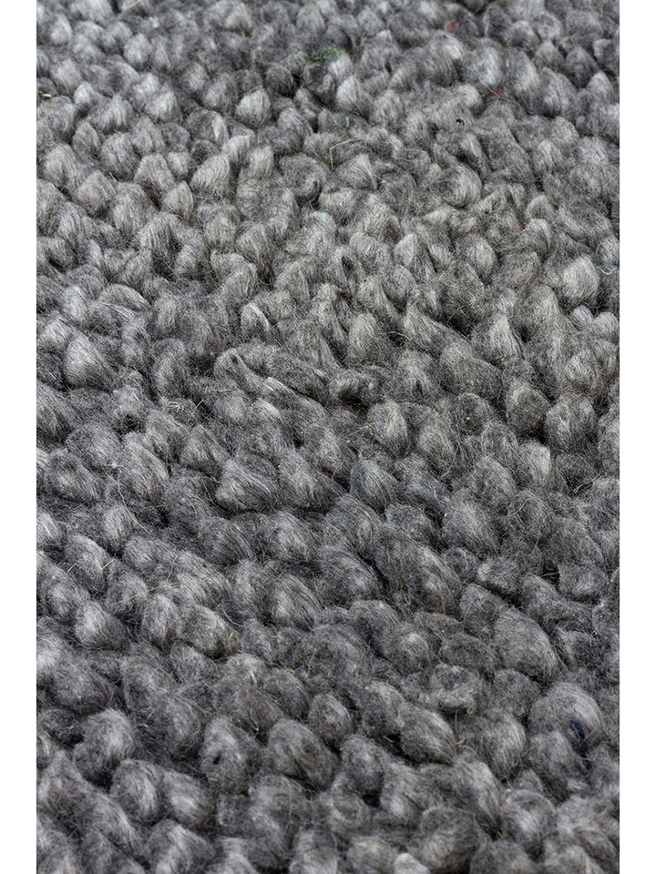 Kanin Series Hand Woven Shaggy Soft Living Room Sitting Room Bedroom Carpet GREY
