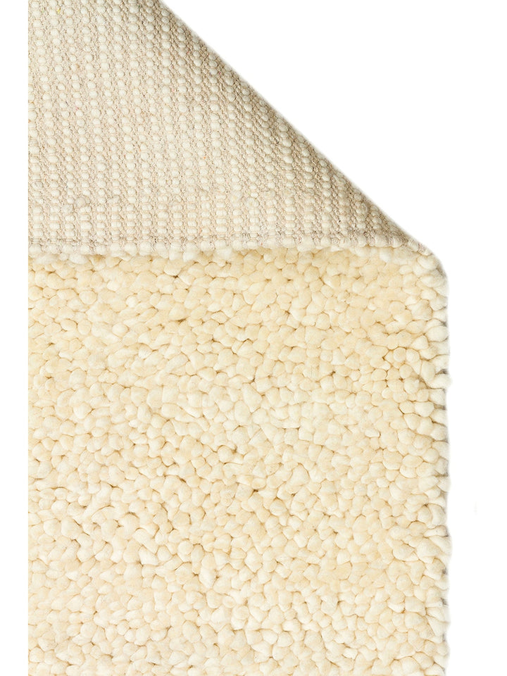 Kanin Series Hand Woven Shaggy Soft Living Room Living Room Bedroom Carpet IVORY