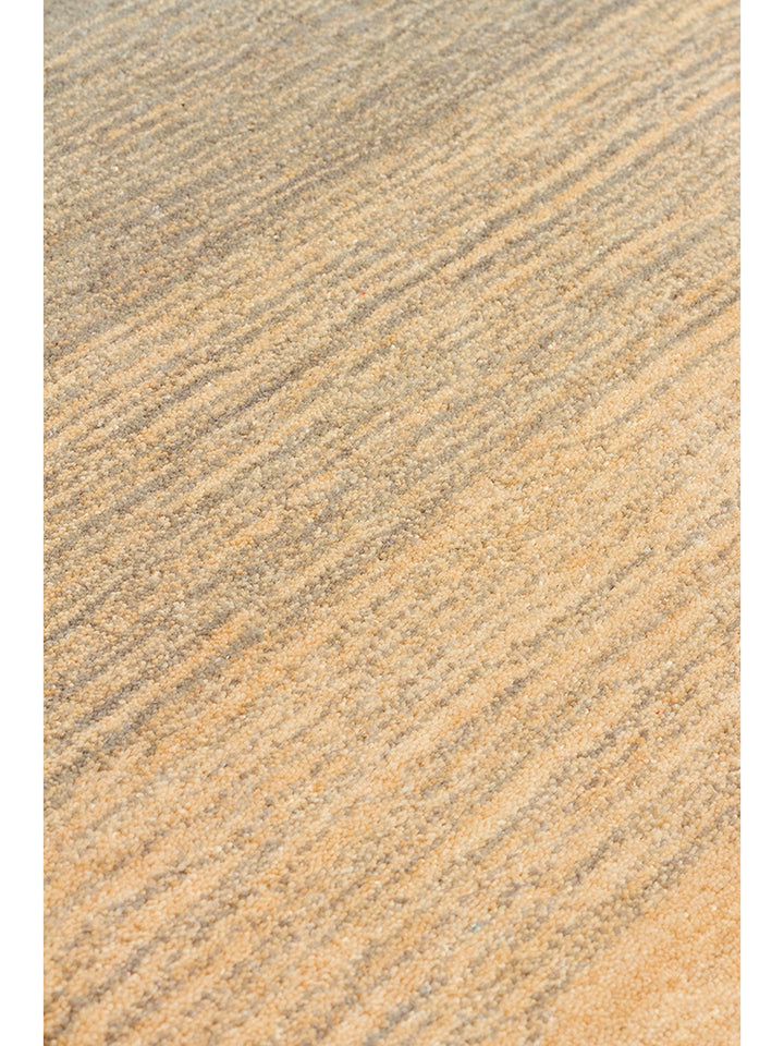 Donatella Series 100% New Zealand Wool Hand Woven Gradient Living Room Carpet ASH BROWN
