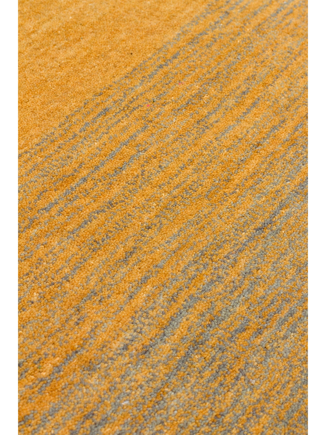 Donatella Series 100% New Zealand Wool Hand Woven Gradient Living Room Carpet GOLD GREY