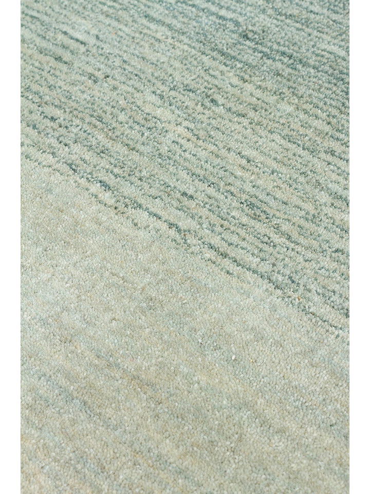 Donatella Series 100% New Zealand Wool Hand Woven Gradient Living Room Carpet PEARL BLUE