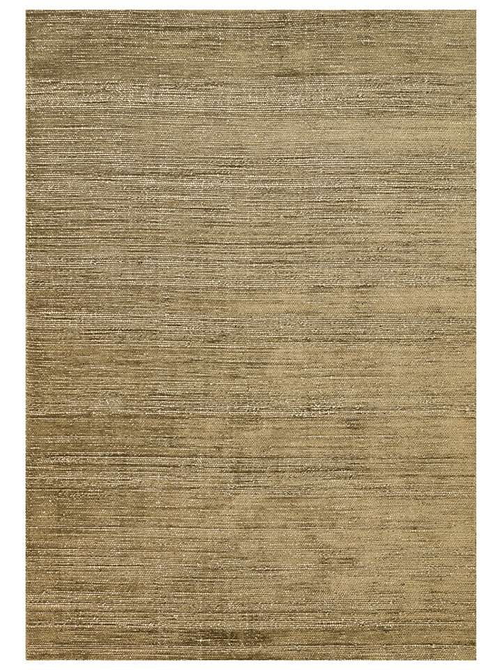Kelly Series 100% Natural Wool and Viscose Hand Woven Living Room Bedroom Carpet OLIVE